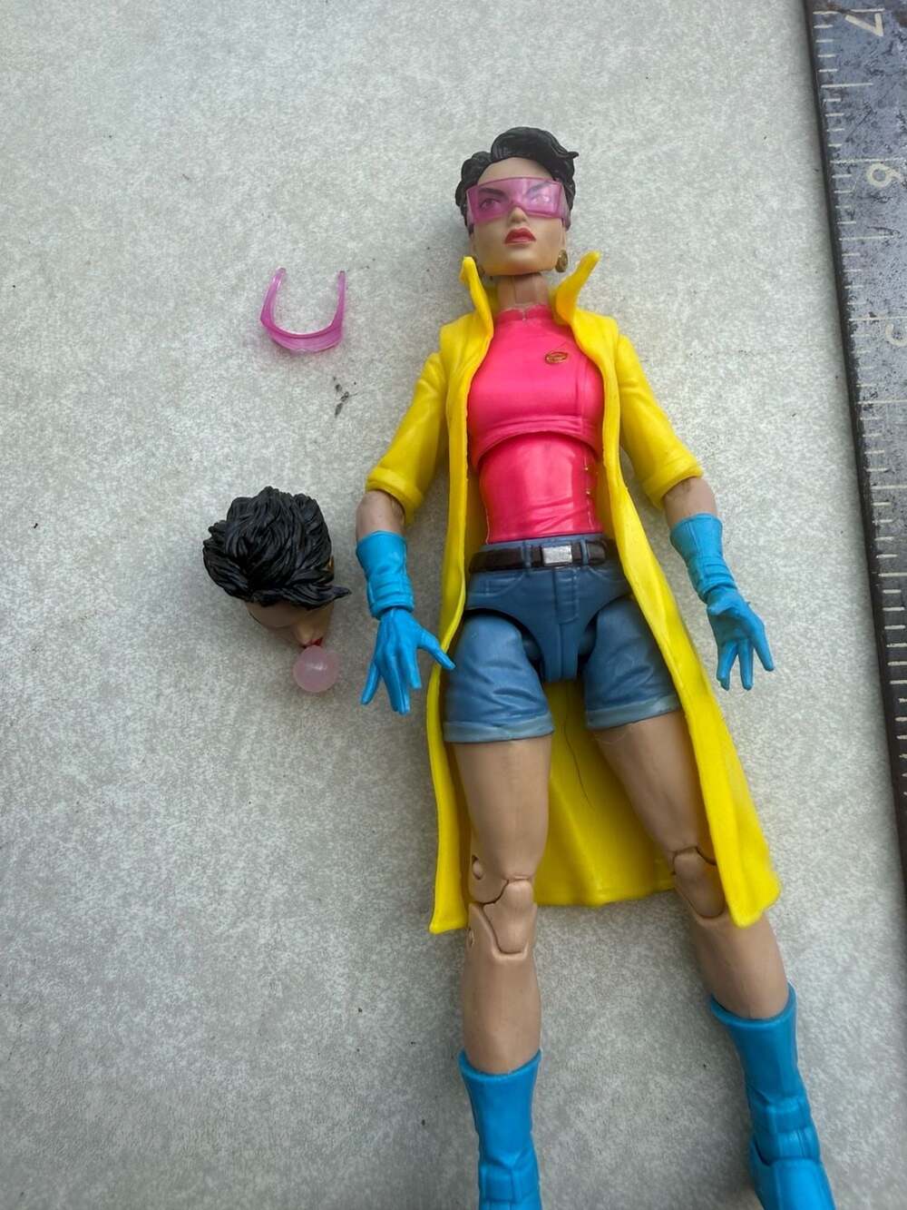 Hasbro Marvel Legends X-Men Caliban BAF Wave Jubilee Action Figure